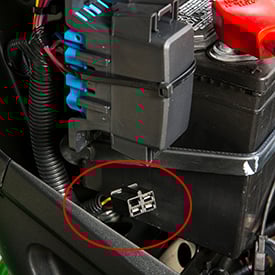 Fast connector location