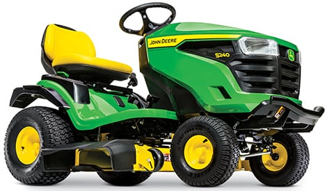 S240 with 42-in. (107-cm) Accel Deep© Mower Deck