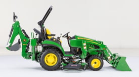 Implement compounding (2025R Tractor shown)