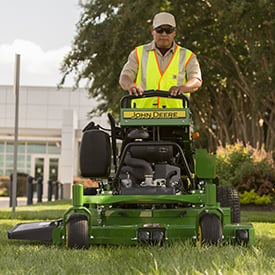 QuikTrak© Mower mowing (652R shown)