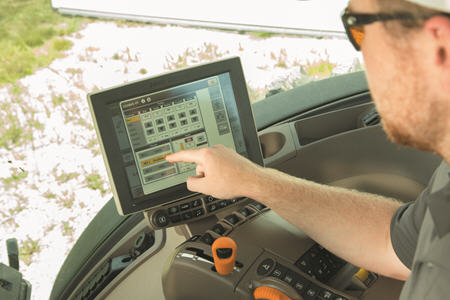 TruSet allows for adjustments from the cab