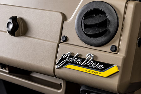Signature Edition badge on dash
