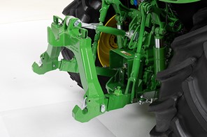 Sideview of quick hitch shown on 5M