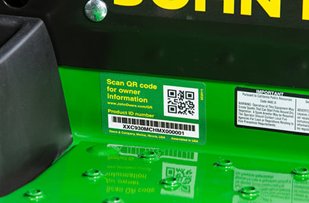 QR code label