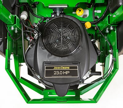 23-hp (17.2-kW) engine