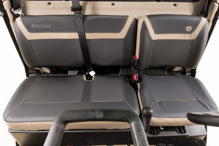 R-Trim two-tone vinyl seat