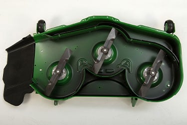 48A Mower Deck underside (similar mower from ZTrak© Z300 shown)