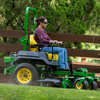 ZTrak© Z720E Mower shown