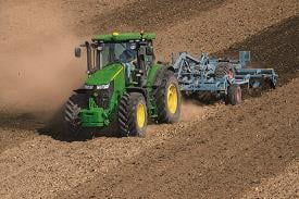 Reduce compaction with AutoTrac© guidance system