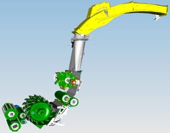 Rotor flywheel design