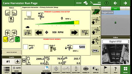 Smart power primary extractor setting