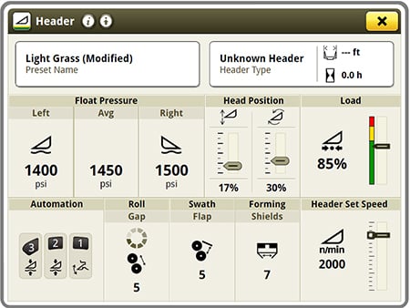 Roll gap adjustments