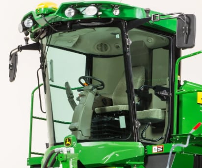 M-spec windrower cab exterior