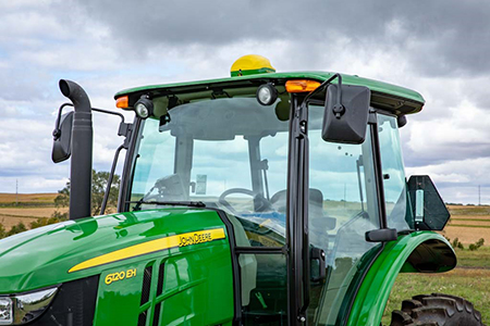 StarFire 6000 Receiver on the 6120EH Tractor