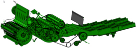 Threshing and separation concept T-Series