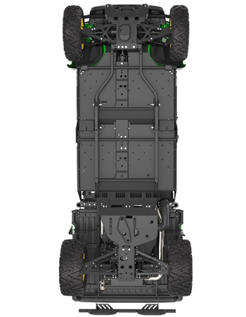 Underside view of XUV825M S4