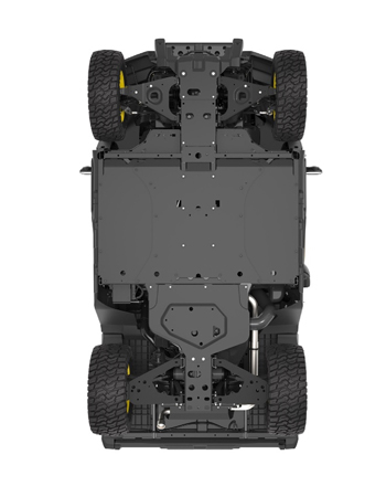 Underside view of XUV 845M