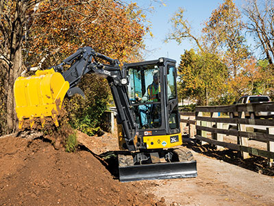 mini excavators in Boynton Beach