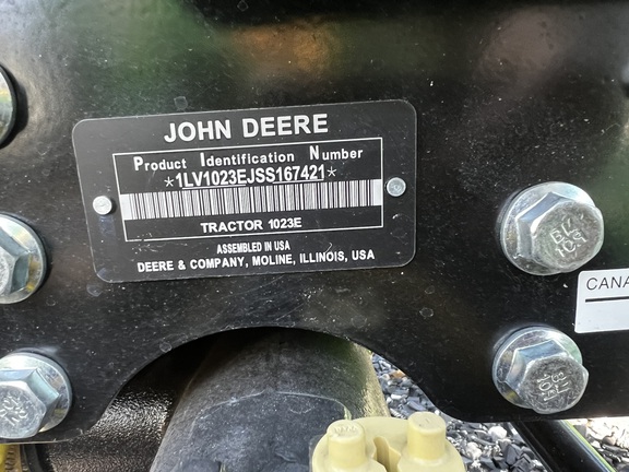 Pre-Owned John Deere 1023E in Plant City, FL Photo 5