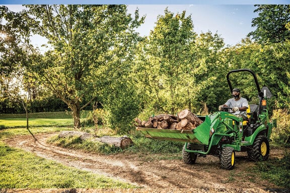 Pre-Owned John Deere 1025R with 120R Loader in Fort Myers, FL Photo 3