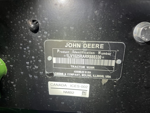 Pre-Owned John Deere 1025R in Palmetto, FL Photo 5