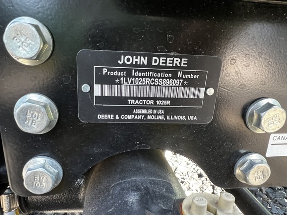 Pre-Owned John Deere 1025R in Plant City, FL Photo 5