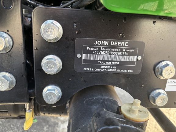 Pre-Owned John Deere 1025R in Orlando, FL Photo 5