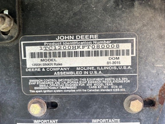 Pre-Owned John Deere 1200H in Boynton Beach, FL Photo 6