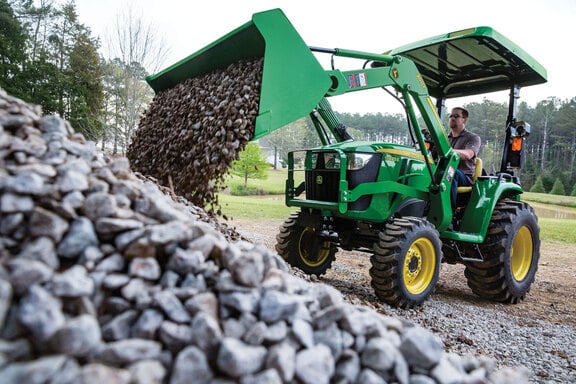 Pre-Owned John Deere 3025E Compact Tractor with 300E Loader in Homestead, FL Photo 4