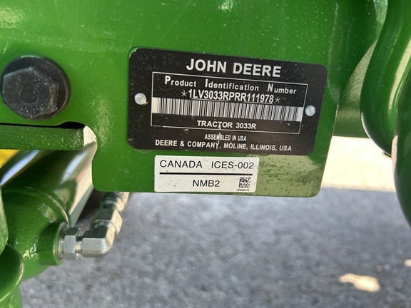 Pre-Owned John Deere 3033R in Plant City, FL Photo 5
