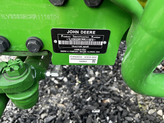 Pre-Owned John Deere 3033R in Plant City, FL Photo 6