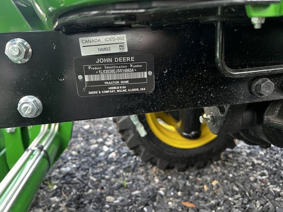 Pre-Owned John Deere 3038E in Plant City, FL Photo 5