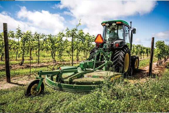 Pre-Owned John Deere 4044M Compact Tractor with 400E Loader in Brooksville, FL Photo 1