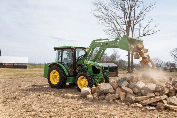 Pre-Owned John Deere 4044M Compact Tractor with 400E Loader in Brooksville, FL Photo 2