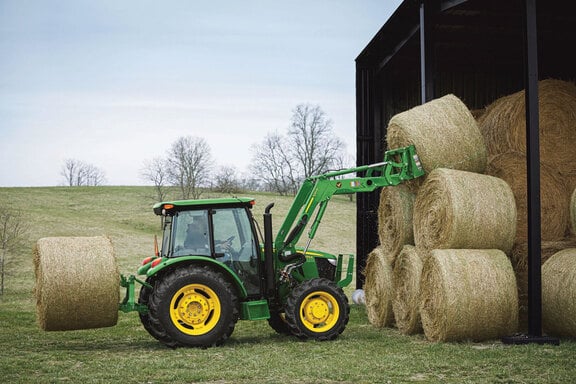 Pre-Owned John Deere 4044M Compact Tractor with 400E Loader in Brooksville, FL Photo 3