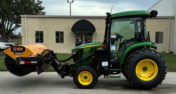 Image of John Deere 4052R BROOM TRACTOR