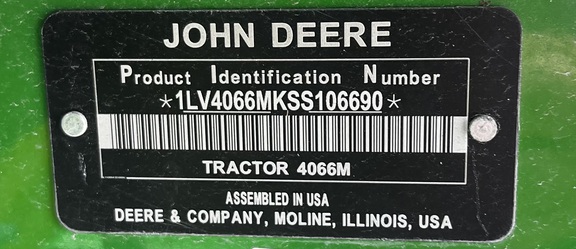 Pre-Owned John Deere 4066M in Fort Myers, FL Photo 5