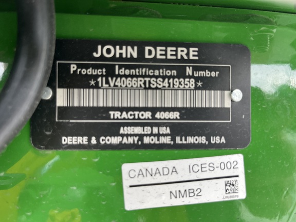 Pre-Owned John Deere 4066R in Immokalee, FL Photo 6