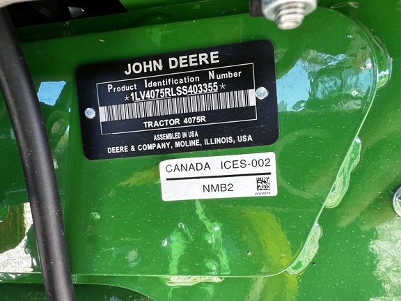 Pre-Owned John Deere 4075R in Plant City, FL Photo 5
