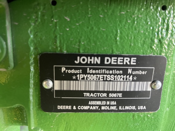 Pre-Owned John Deere 5067E in Palmetto, FL Photo 5