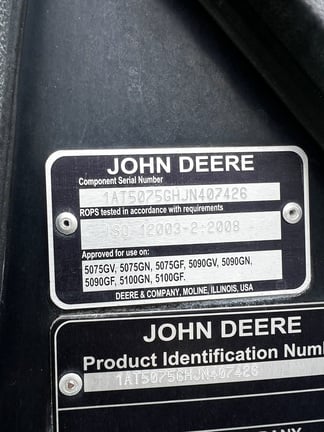 Pre-Owned John Deere 5075GN in Plant City, FL Photo 6