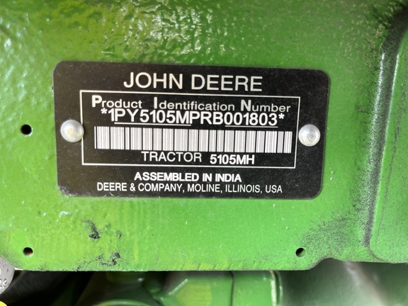 Pre-Owned John Deere 5105MH in Immokalee, FL Photo 5