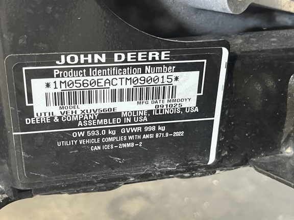 Pre-Owned John Deere 560E in Palmetto, FL Photo 5