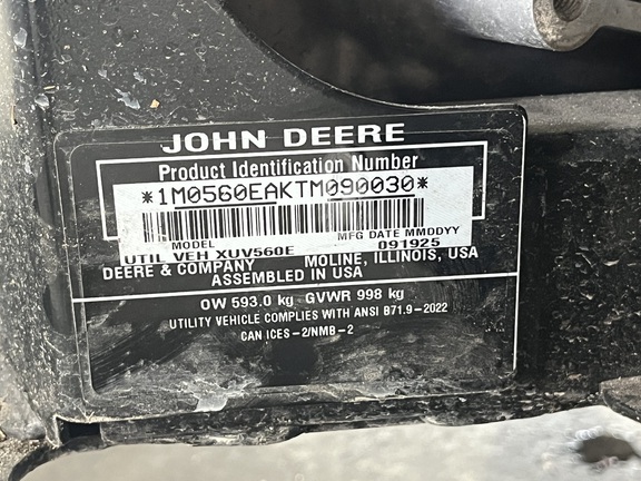 Pre-Owned John Deere 560E in Palmetto, FL Photo 5