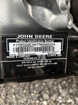 Pre-Owned John Deere 560E in WINTER PARK, FL Photo 5