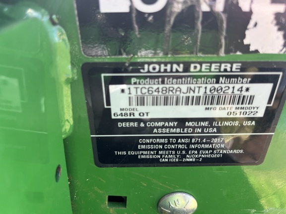 Pre-Owned John Deere 648R in Fort Pierce, FL Photo 5