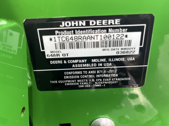 Pre-Owned John Deere 648R in Palmetto, FL Photo 5