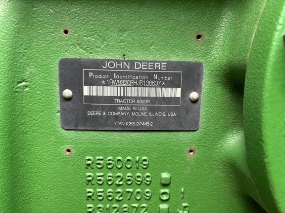 Pre-Owned John Deere 8320R in Plant City, FL Photo 6