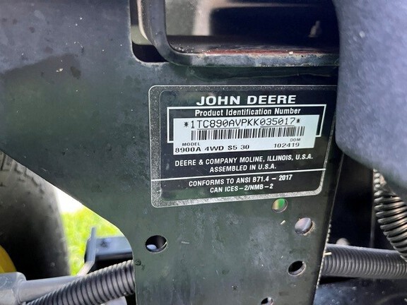 Pre-Owned John Deere 8900A in Boynton Beach, FL Photo 9