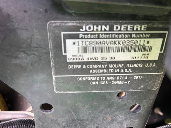 Pre-Owned John Deere 8900A in Boynton Beach, FL Photo 6